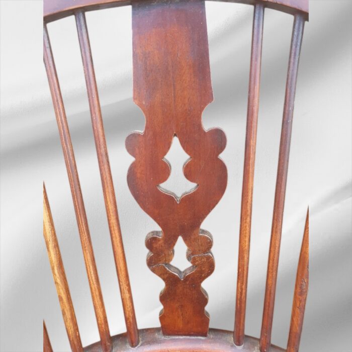 Original 19th Century Yorkshire Broad Arm Windsor Armchair Circa 1860s - Image 2