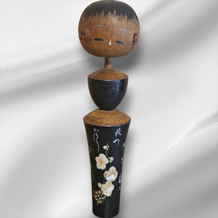 Small Folk Art Vintage Kokeshi Doll