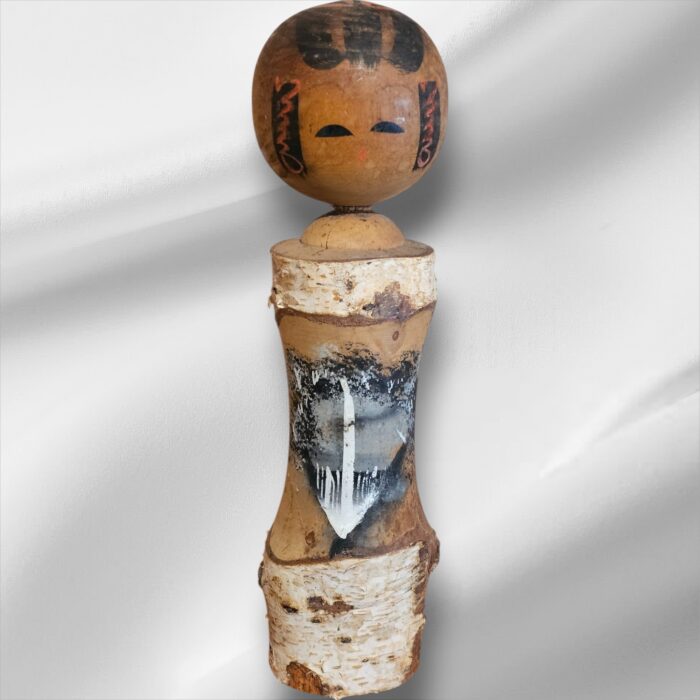 Rustic Vintage Japanese Kokeshi Doll