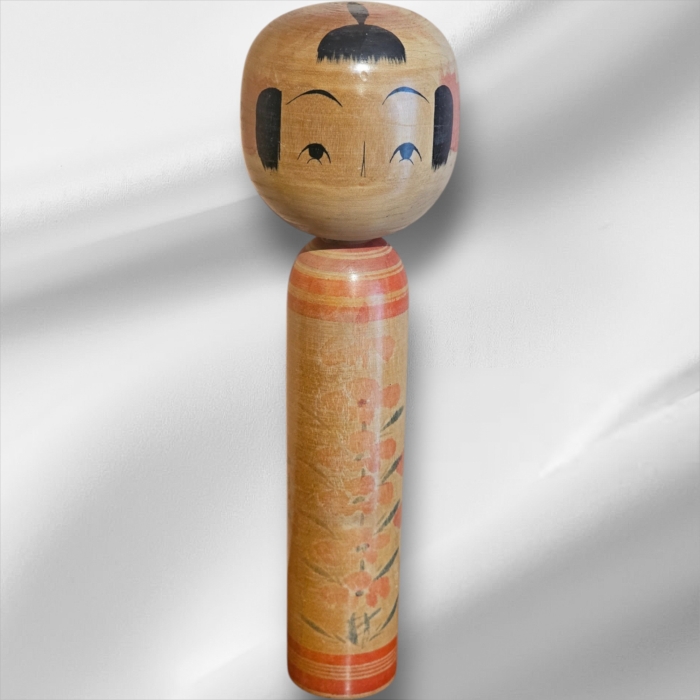 Small Traditional Vintage Japanese Signed Kokeshi Doll