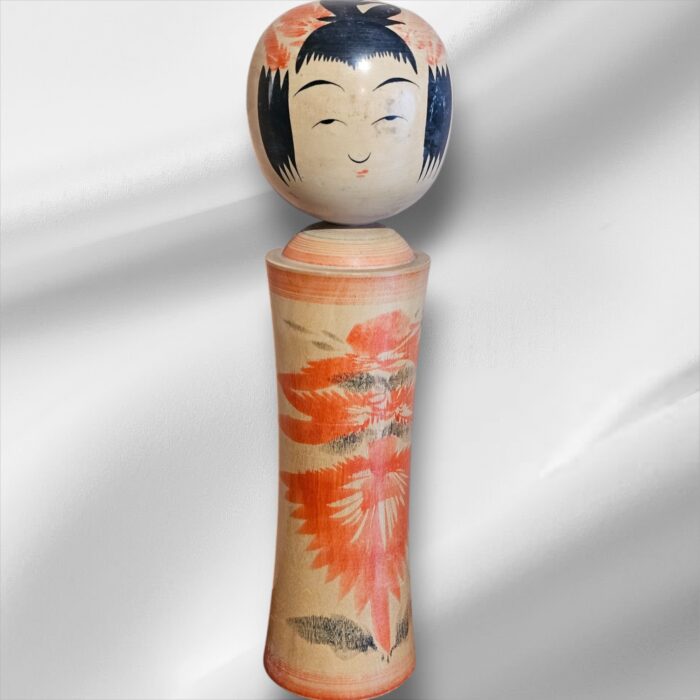 Traditional Vintage Japanese Signed Kokeshi Doll