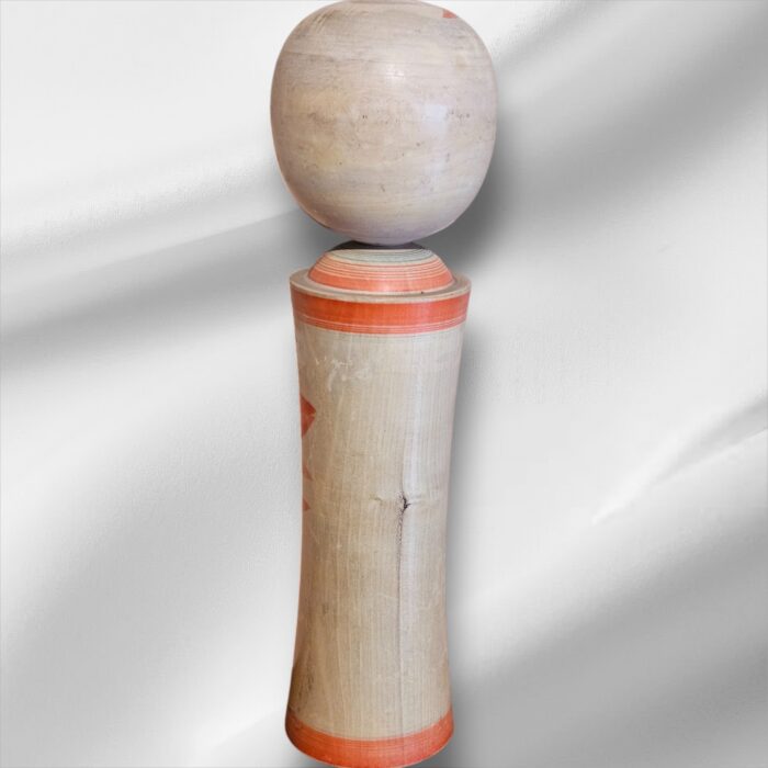 Traditional Vintage Japanese Signed Kokeshi Doll - Image 2