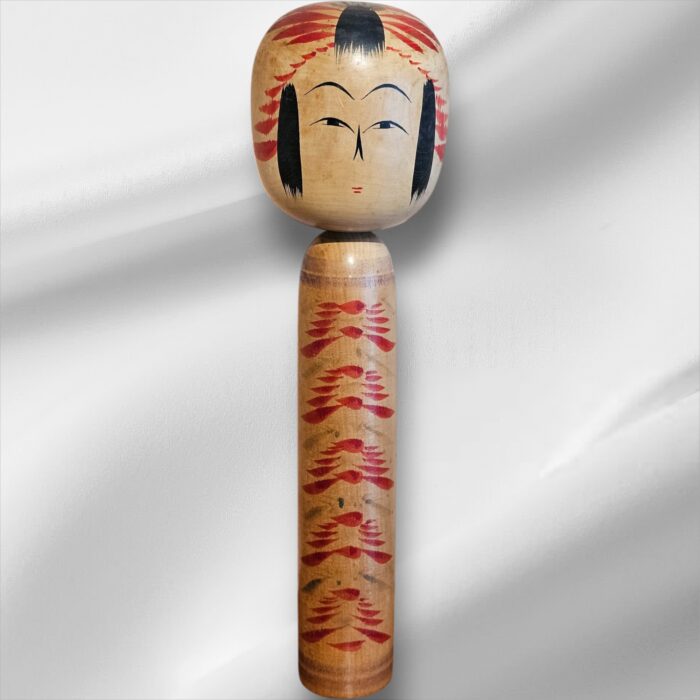 Traditional Vintage Japanese Signed Kokeshi Doll
