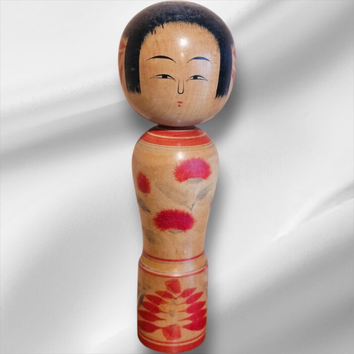 Traditional Vintage Japanese Signed Kokeshi Doll