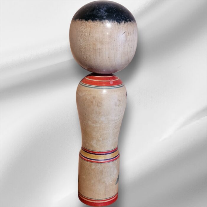 Traditional Vintage Japanese Signed Kokeshi Doll - Image 2