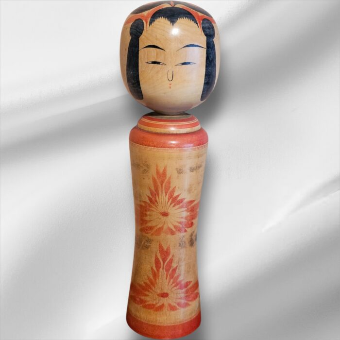 Traditional Vintage Japanese Signed Kokeshi Doll