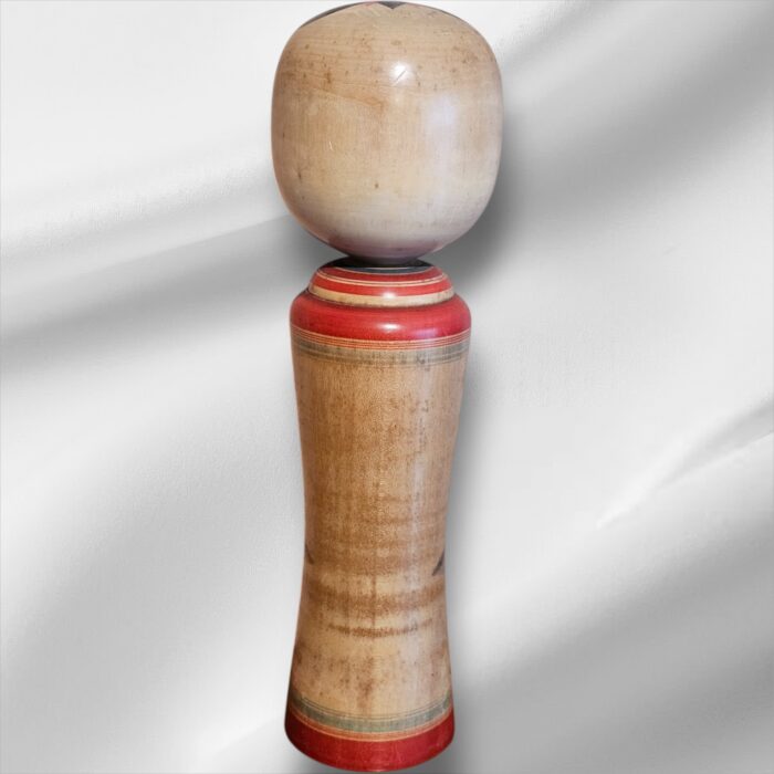 Traditional Vintage Japanese Signed Kokeshi Doll - Image 2